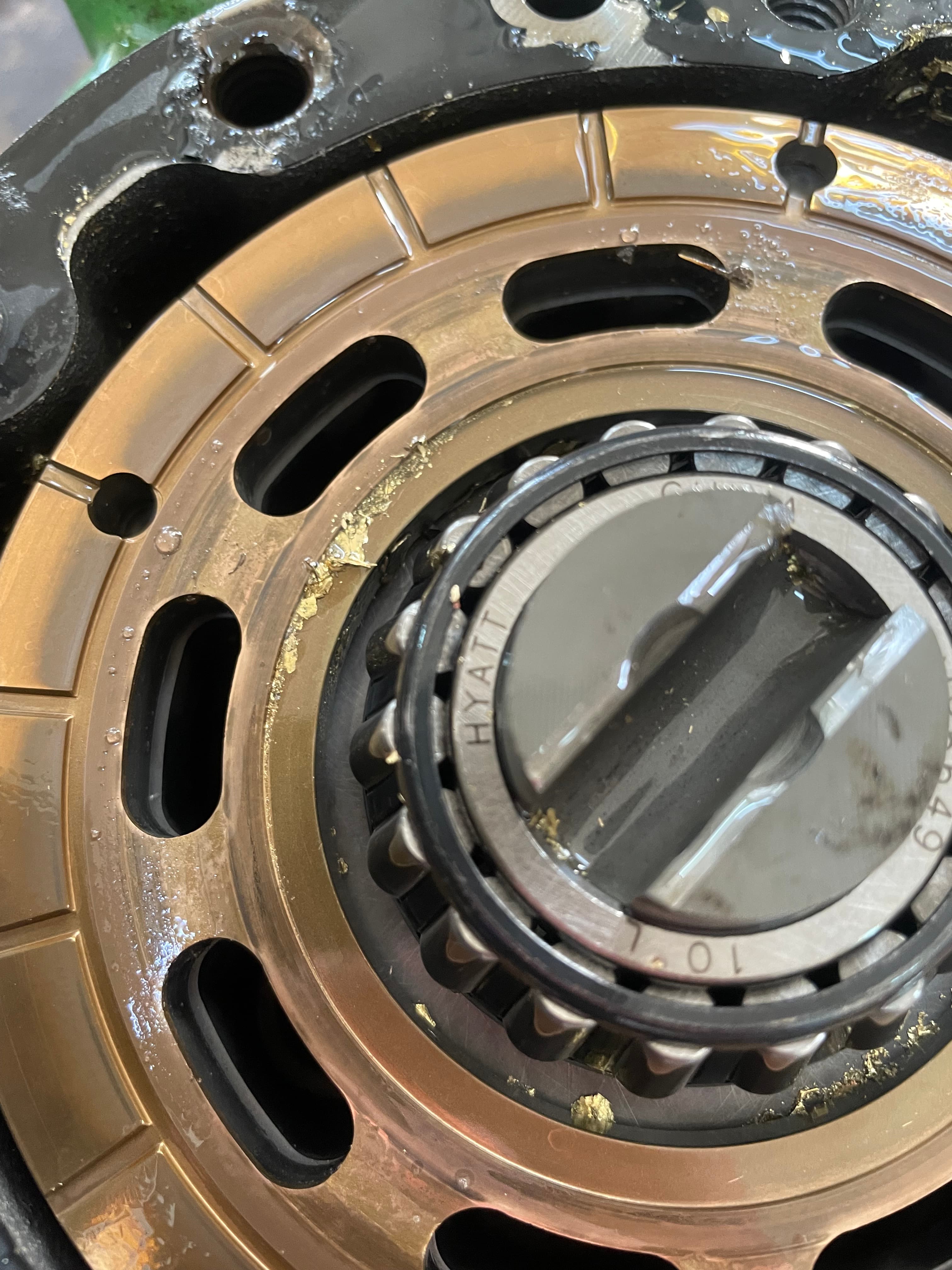 Гидронасос EATON 6423-543P с John Deere 7450: потеря мощности → дефектовка и восстановление узла — фото 4