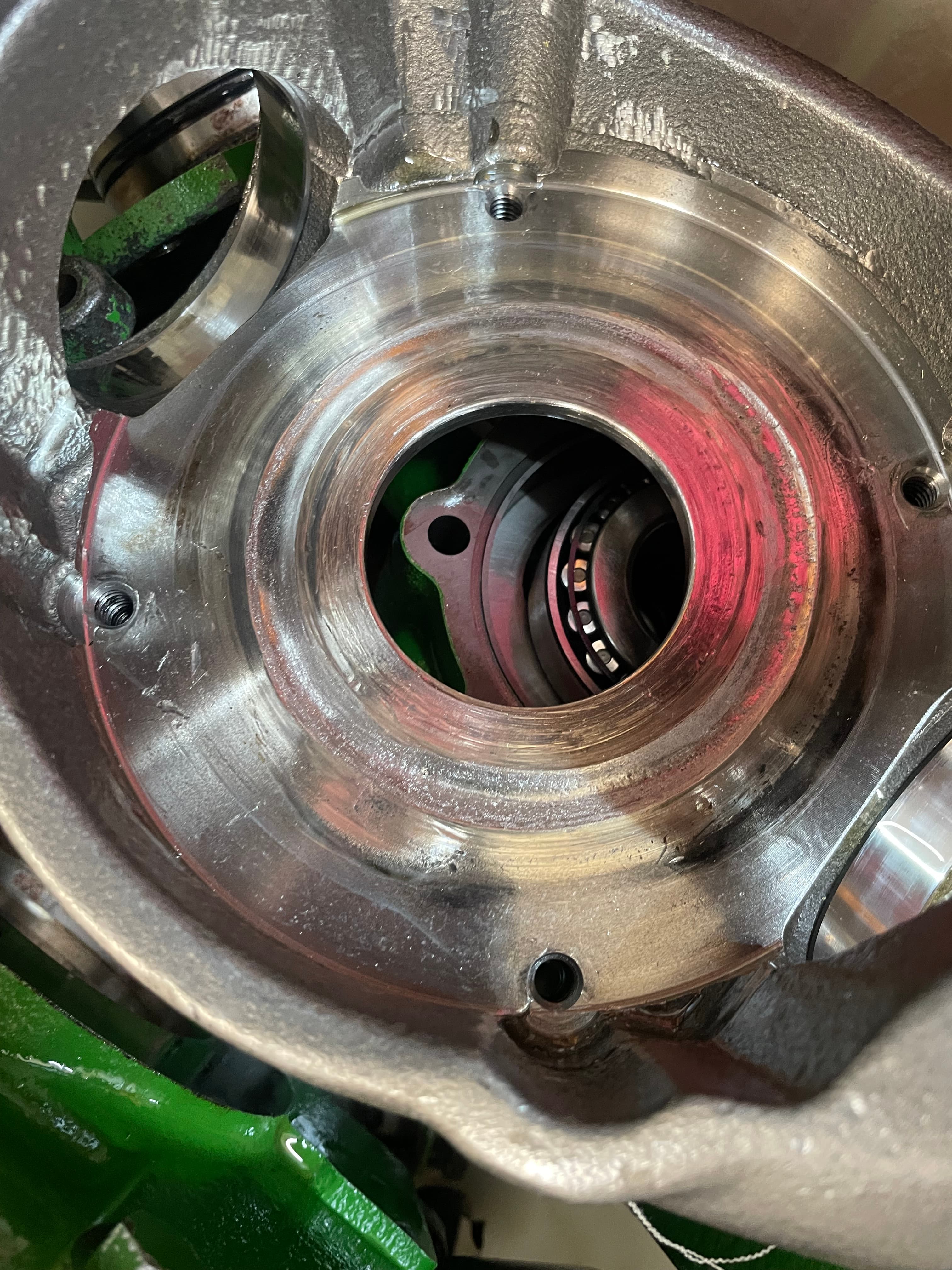Гидронасос EATON 6423-543P с John Deere 7450: потеря мощности → дефектовка и восстановление узла — фото 9